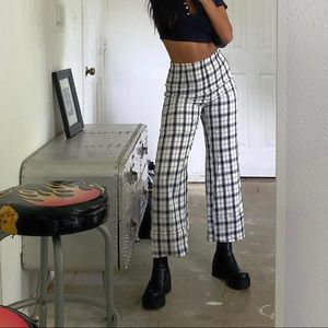 Euros pants black/white